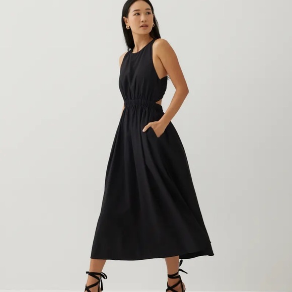 Nena Padded Elastic Knot Back Dress - Picture 6 of 7